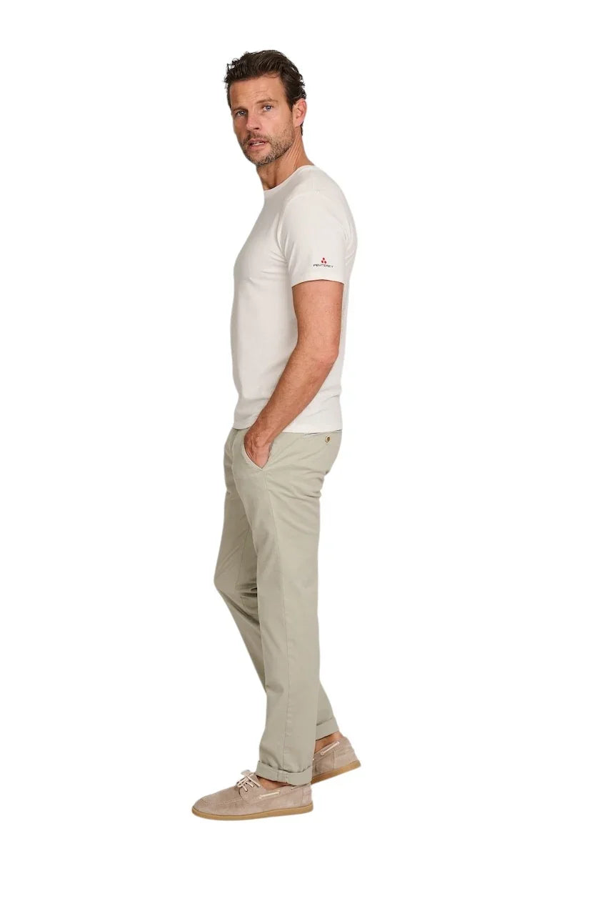 Peuterey t-shirt korte mouwen heren wit PEU5470 99012182 730