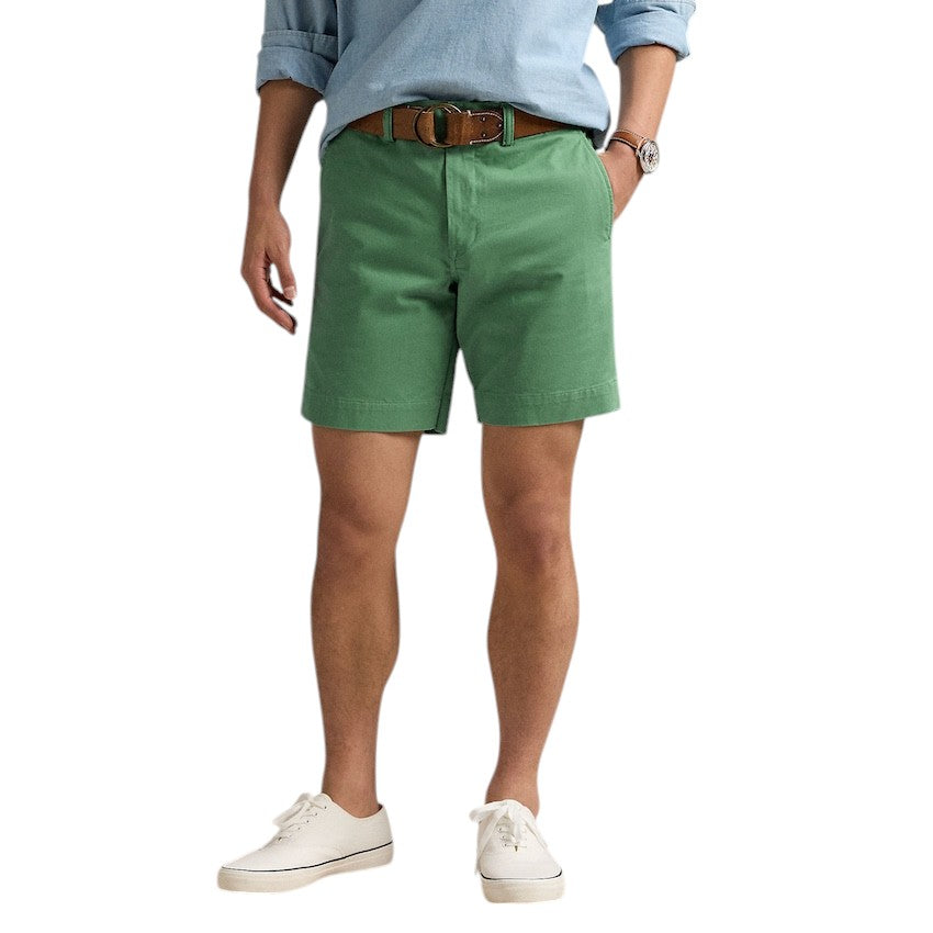 Polo Ralph Lauren Men bermuda heren groen stretch straight 710799213048