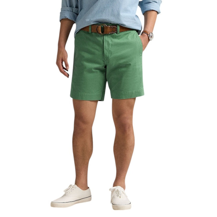 Polo Ralph Lauren Men bermuda heren groen stretch straight 710799213048