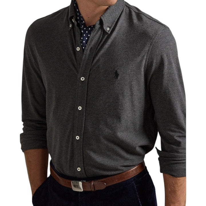 Polo Ralph Lauren Men hemd heren grijs 710654408129