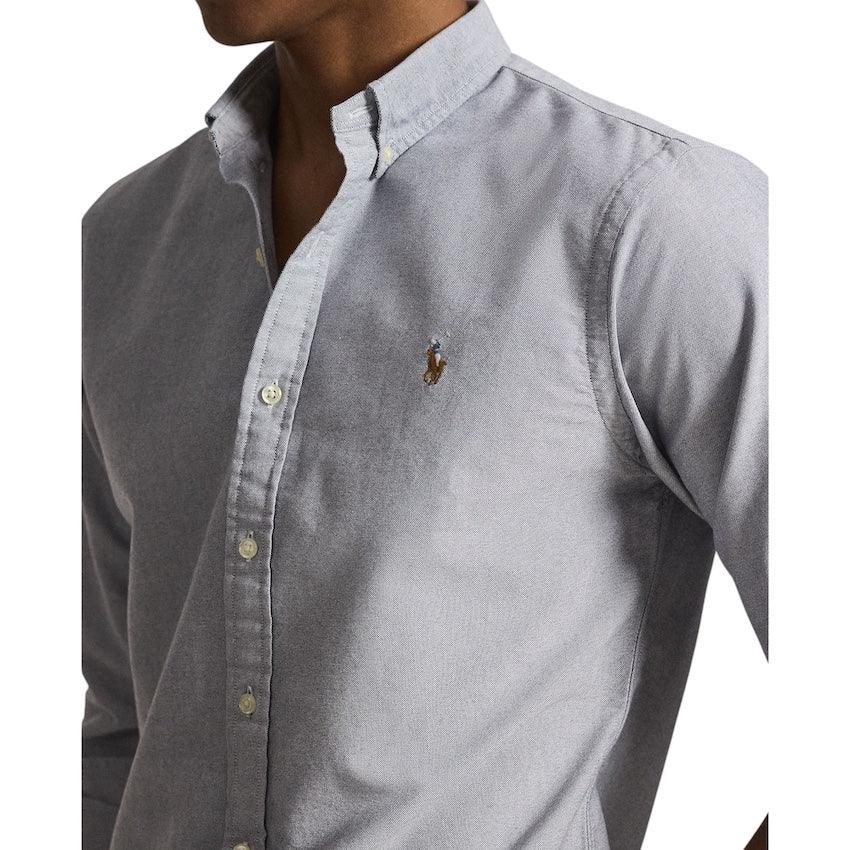 Polo Ralph Lauren Men hemd heren grijs slim fit 710792161500