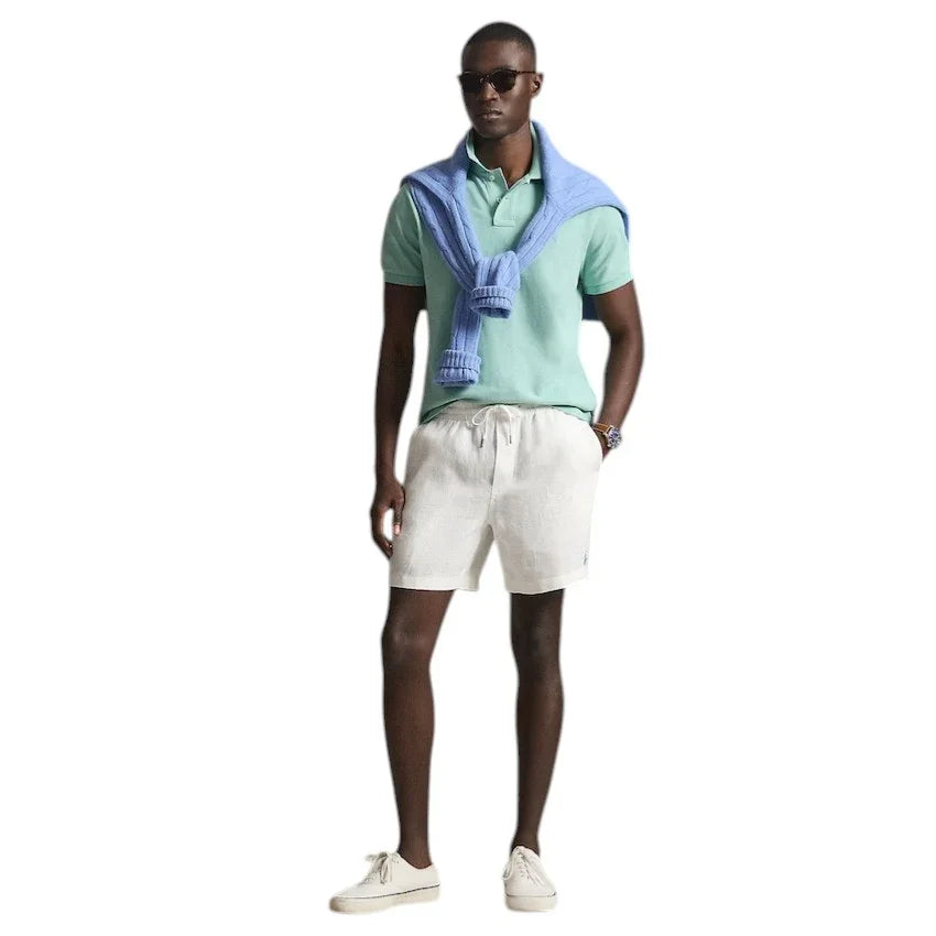 Polo Ralph Lauren Men polo shirt heren licht groen Slim fit 710536856503