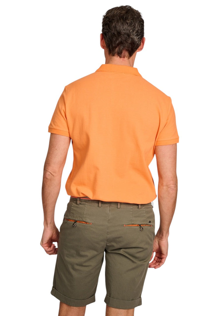 Polo Ralph Lauren Hommes polo manches courtes slimfit orange personnalisé pour hommes