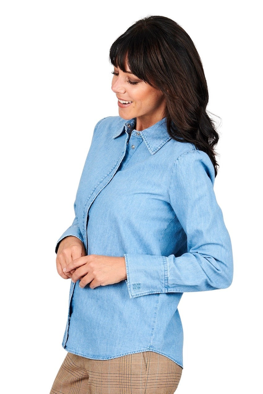 Riani blouse dames denim