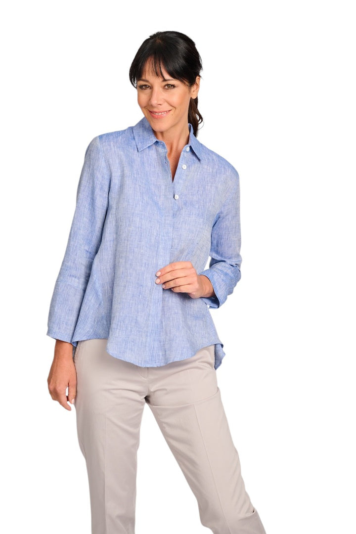 Robert Friedman blouse dames denim Noral 1700NORAL13