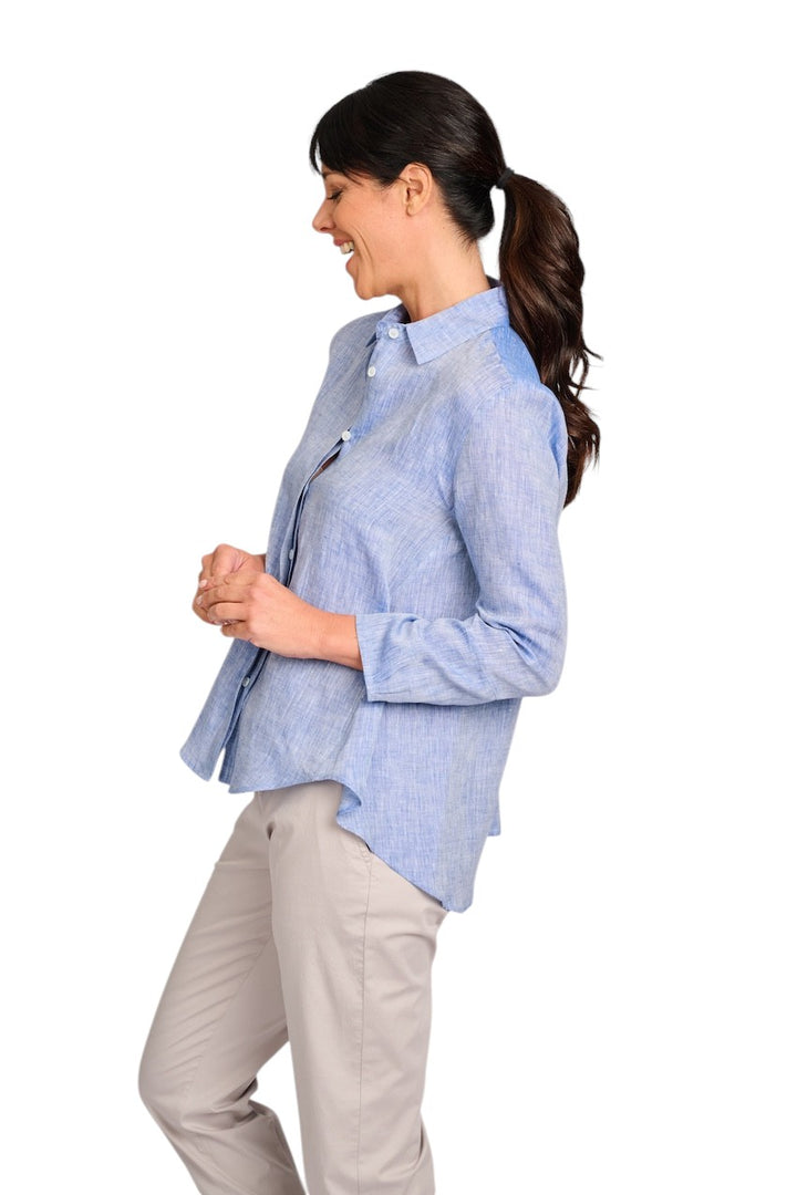Robert Friedman blouse dames denim Noral 1700NORAL13