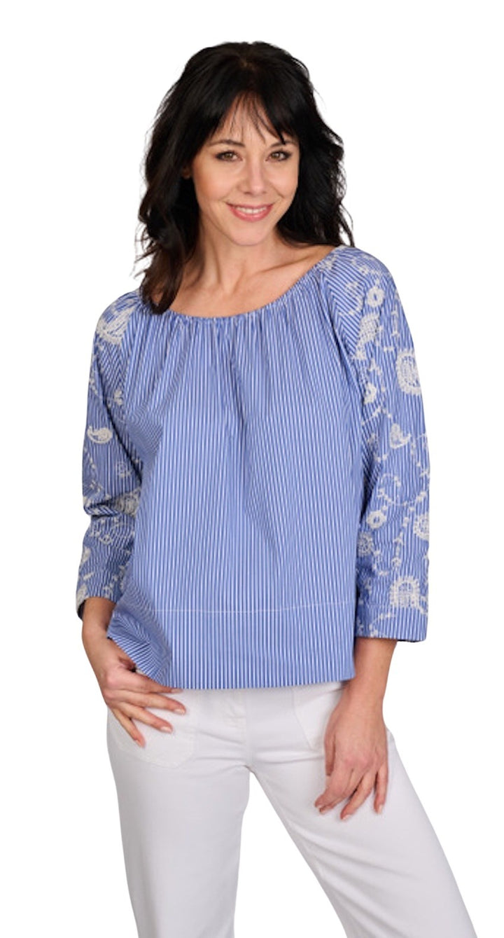 Scapa Flow blouse dames marine June CSHXB 022