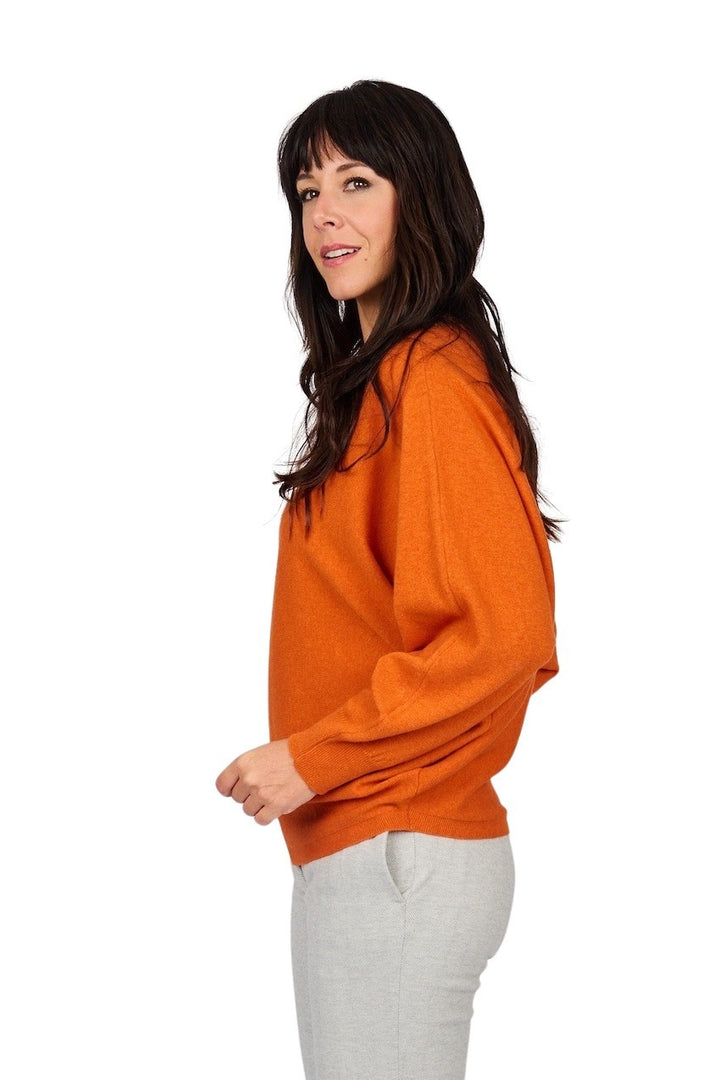 Scapa Flow pull trui ronde hals dames oranje