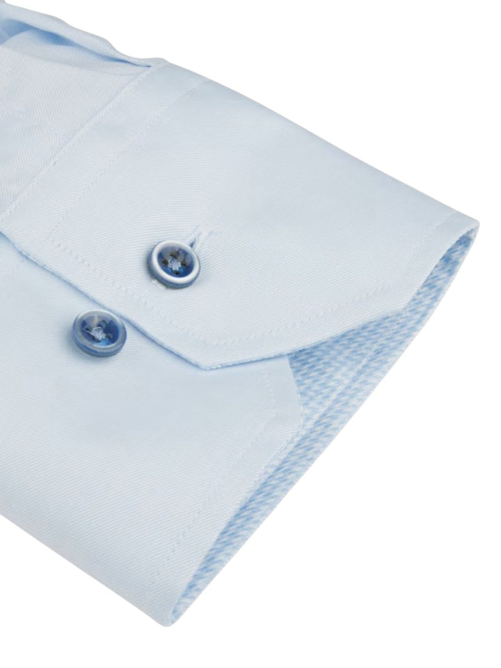 Stenstroms Men hemd lange mouwen heren licht blauw Slimline 7847511505 100