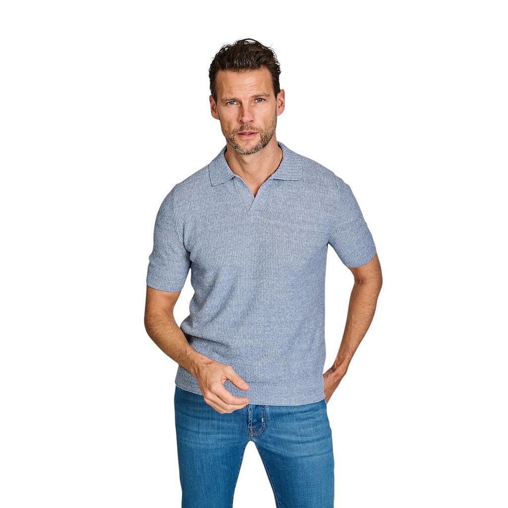 gran-sasso-men-polo-shirt-korte-mouwen-heren-blauw-6