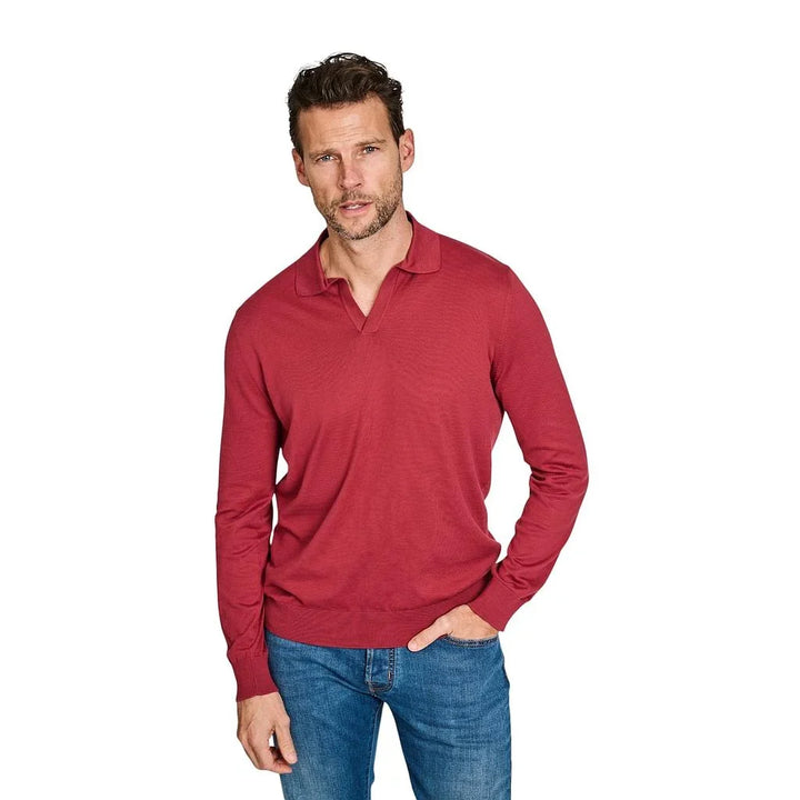 gran-sasso-men-pull-trui-heren-rood-1