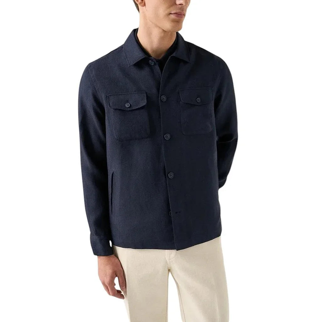 eton-4-pocket-linnen-lyocell-overhemd-lange-mouwen-heren-marine