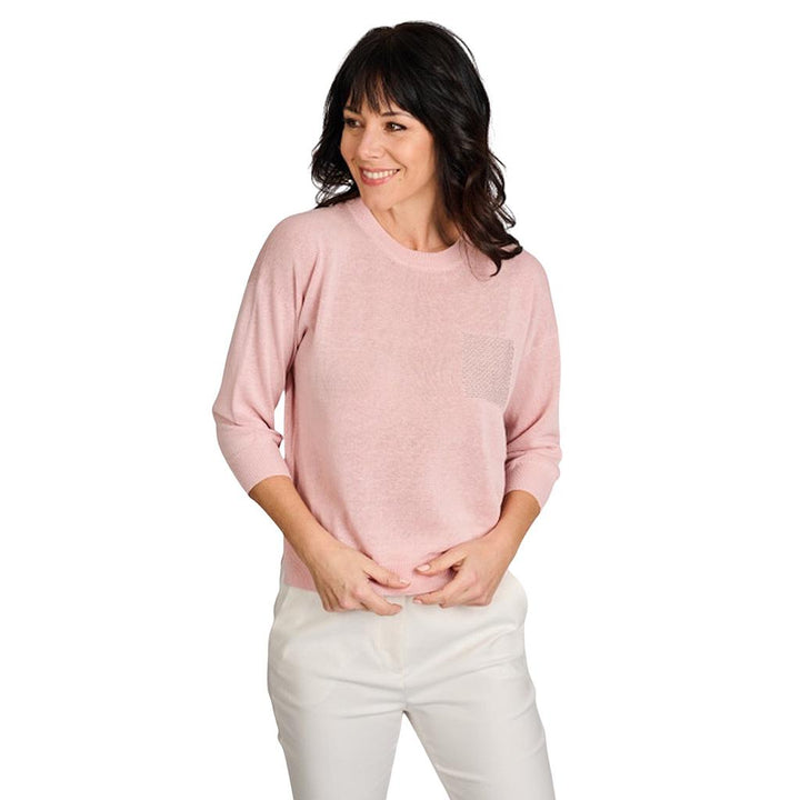 peserico-pull-trui-dames-roze-2